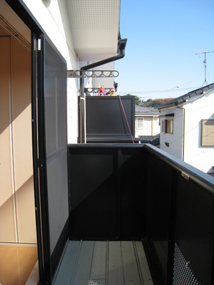 Balcony. South-facing balcony