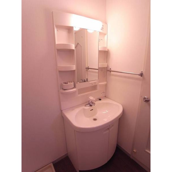 Washroom. Independent wash basin