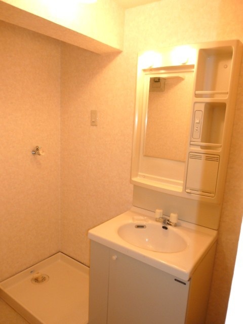 Washroom. Independent wash basin