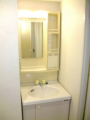 Washroom. Independent wash basin