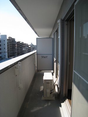 Balcony. South-facing balcony