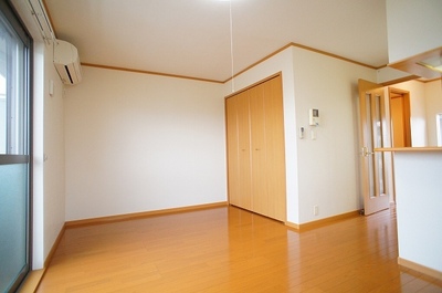 Living and room. Rooms facing the balcony