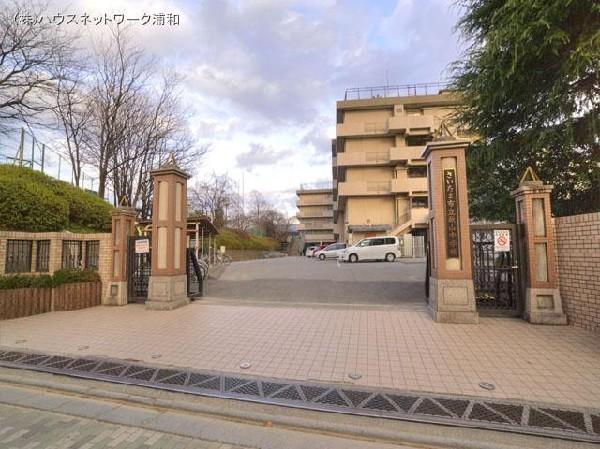 Junior high school. 1020m up to junior high school in Saitama Tachihara Mt.