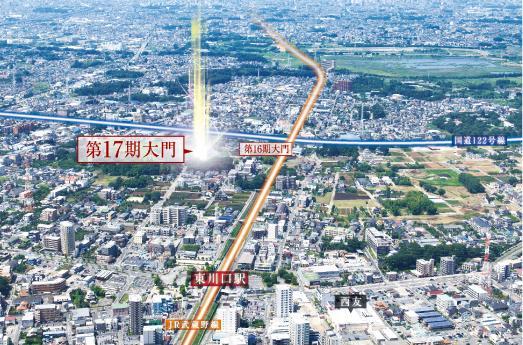 aerial photograph. Local peripheral aerial photographs