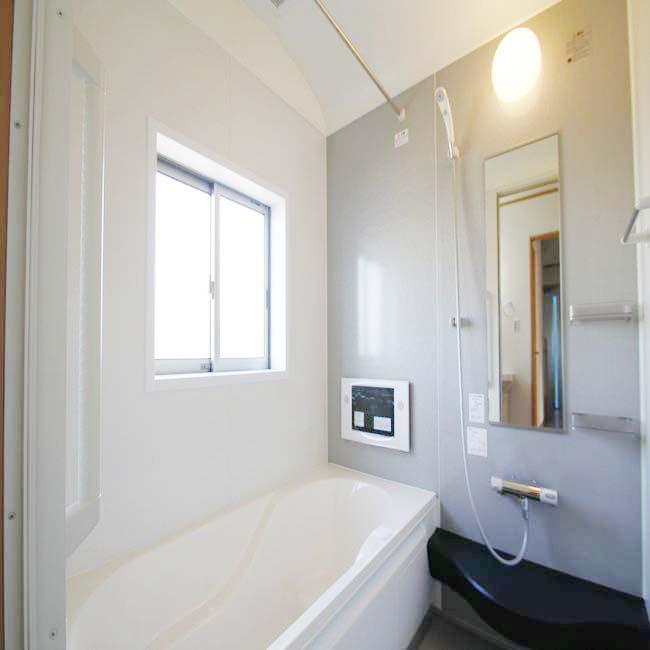 Model house photo. Unit bus that can be relaxed