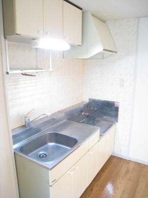 Kitchen. Cooking Easy a gas stove can be installed