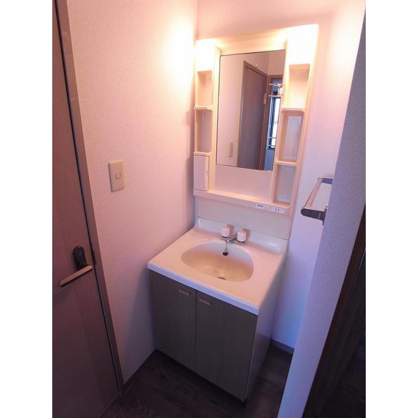 Washroom. Independent wash basin