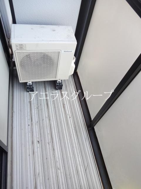 Balcony. Handy, such as in laundry! 