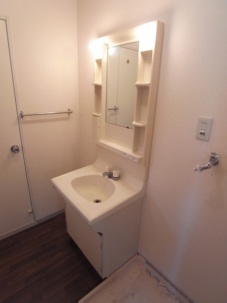 Washroom. Independent wash basin