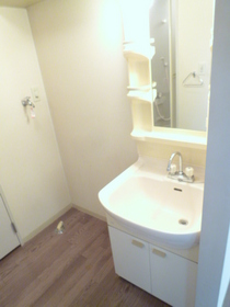 Washroom. Easy-to-use independent wash basin