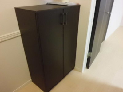 Entrance. Footwear box