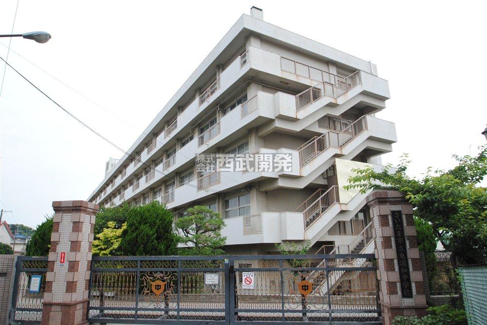 Junior high school. Higashiura 1210m until the sum junior high school