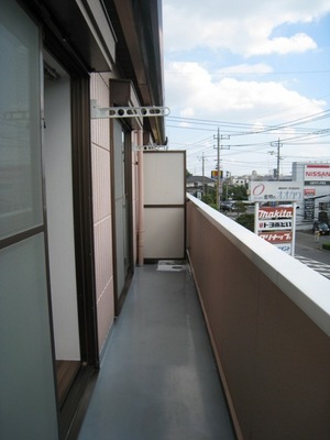 Balcony. Southwest-facing balcony