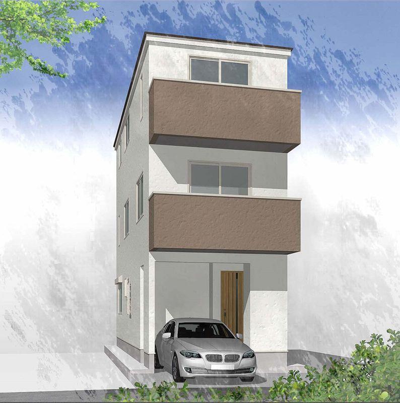 Local appearance photo. Building 3 Rendering