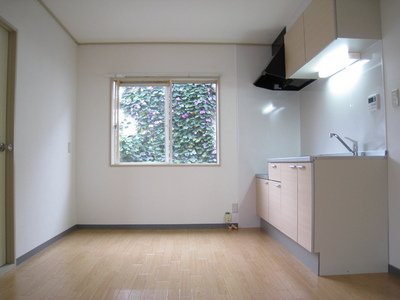 Living and room. There is a window, Bright dining