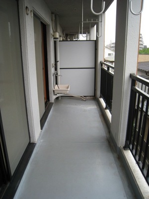 Balcony. Southeast-facing balcony