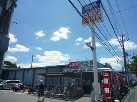 Supermarket. 250m until Biggue (super)