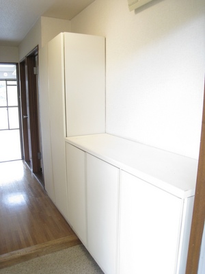 Entrance. Family of shoes is housed in here