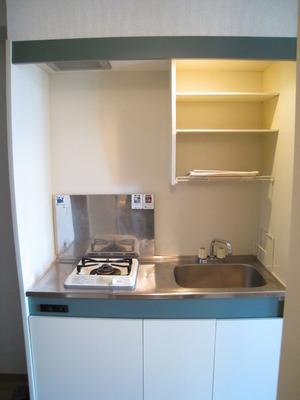 Kitchen. 1 lot gas stoves with kitchen ◆ City gas