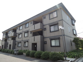 Building appearance. This appearance viewed from the parking scene. 