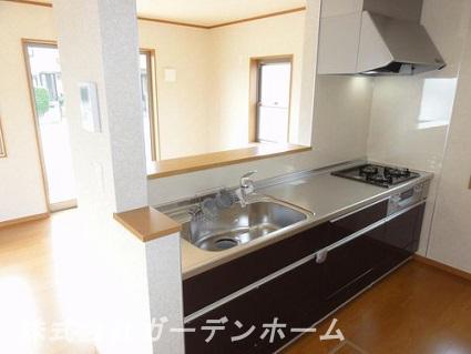 Model house photo. Is How about children and dishes