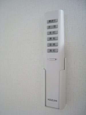 Other Equipment. Lighting equipped with remote control in all rooms