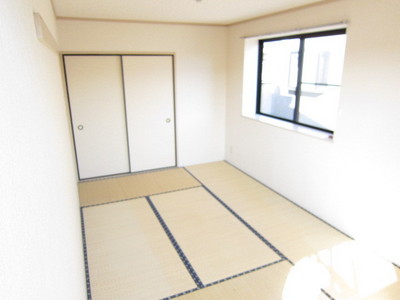 Living and room. Japanese-style room of calm atmosphere
