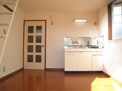 Living and room. The top floor angle room, Two-sided lighting of the bright rooms