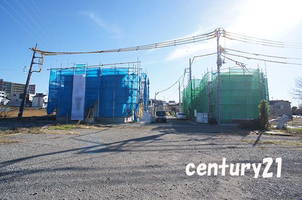 Local photos, including front road. 12 / 16 shooting Completion of framework