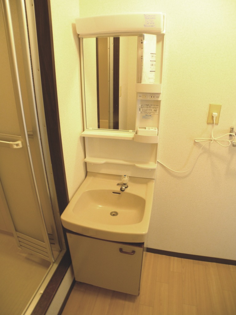 Washroom. There is a separate vanity