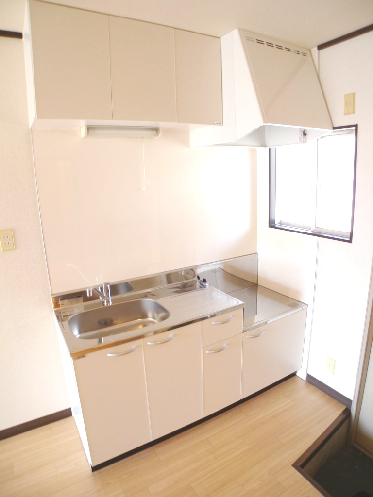 Kitchen. It has been replaced with a new kitchen