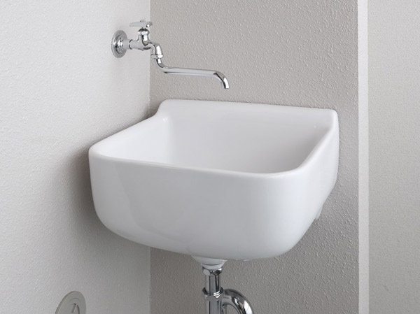 balcony ・ terrace ・ Private garden.  [Balcony sink] Flower watering and cleaning the balcony, It has established a convenient balcony sink to wash the shoes, etc..