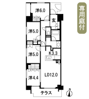 Floor: 4LDK, occupied area: 82.67 sq m, Price: 41,500,000 yen, now on sale