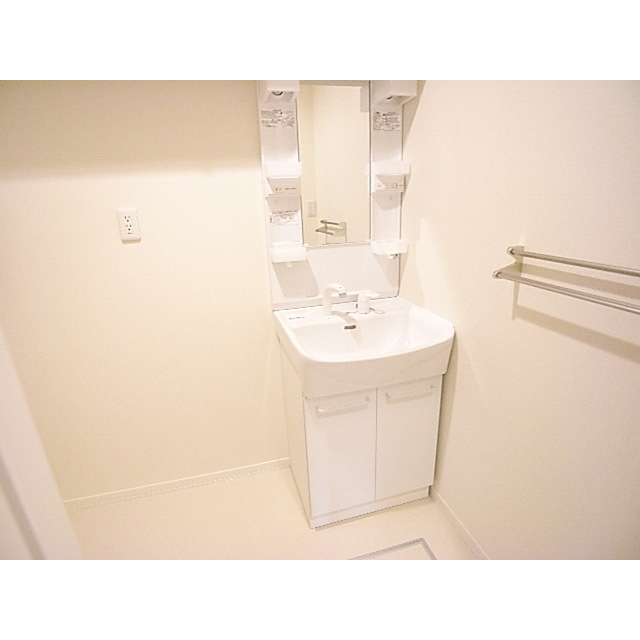 Washroom. Easy-to-use shampoo dresser