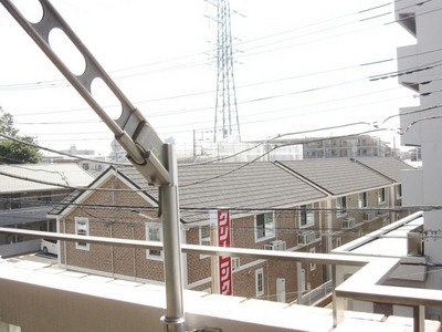 View. The view from the veranda is also good