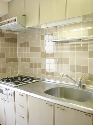 Kitchen. Bright kitchen Tsuite windows