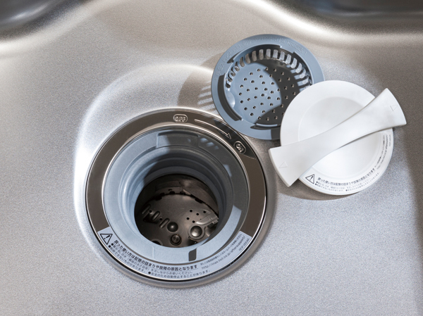 Kitchen.  [disposer] Crushing the garbage ・ Decomposed, Standard equipped with a disposer that flow to the processing layer.  ※ Depending on the type of garbage you may not be able to process.