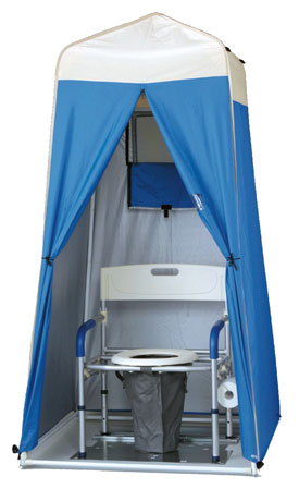 earthquake ・ Disaster-prevention measures.  [Emergency supplies] Provided in the event of an earthquake or fire in the "disaster prevention warehouse", Disaster prevention facilities and emergency equipment, Has secured and fixtures. (Manhole toilet + tent)