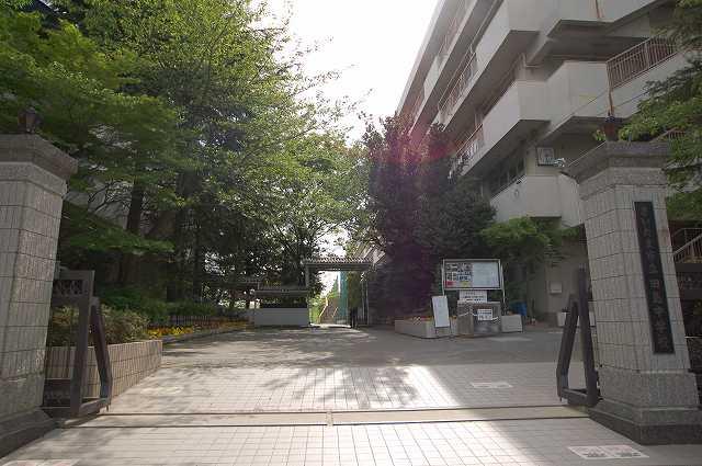 Junior high school. 1200m to Tajima junior high school