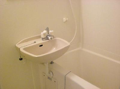 Bath. Bathroom with bathroom ventilation dryer