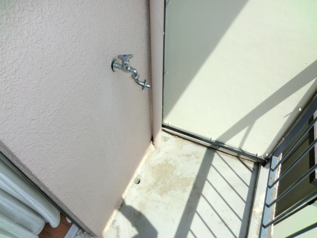 Balcony. There Laundry Area