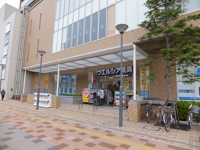 Dorakkusutoa. Werushia (drugstore) to 400m