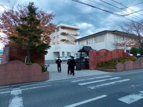 Junior high school. Medium 1600m Utsutani until junior high school