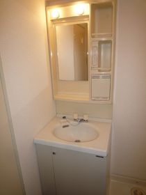 Washroom. Independent wash basin