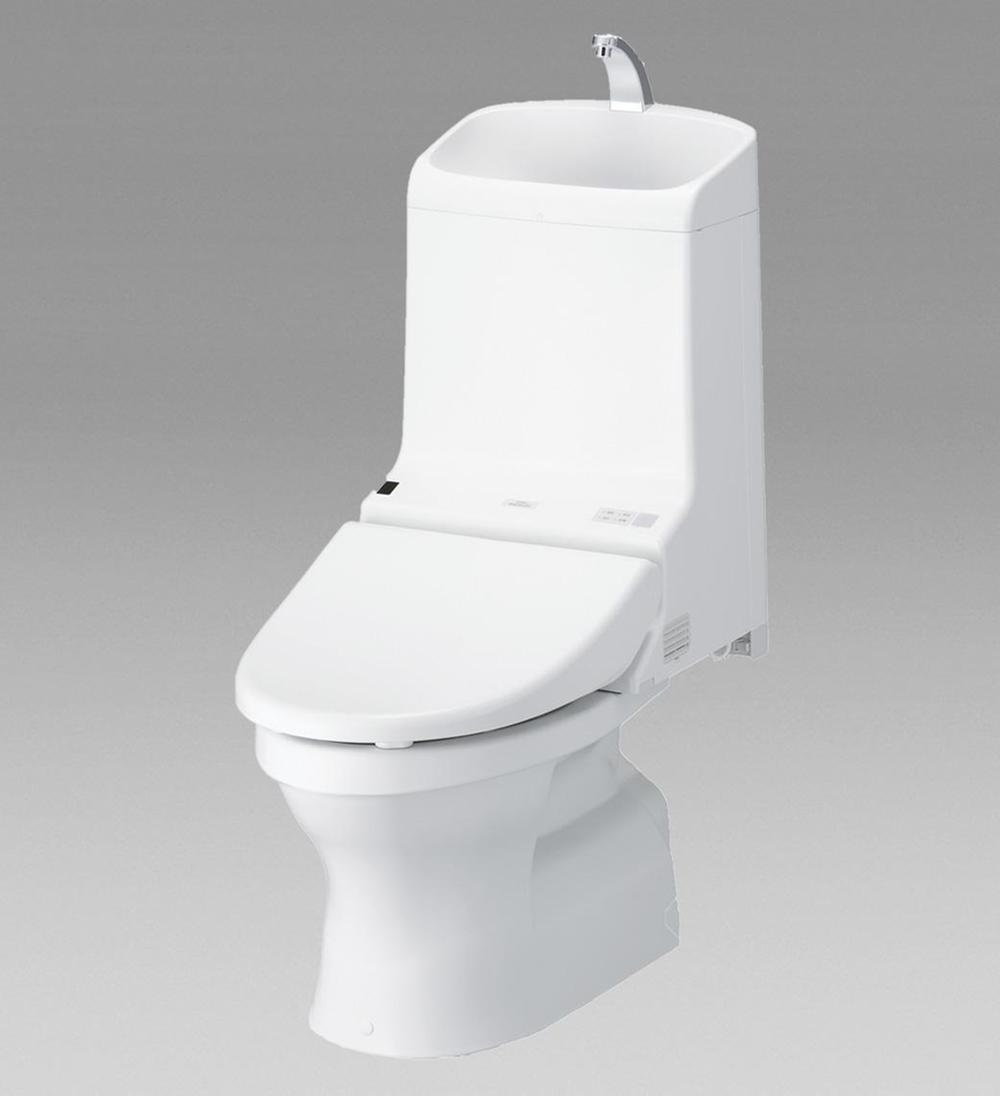 Toilet. Washlet-integrated toilet