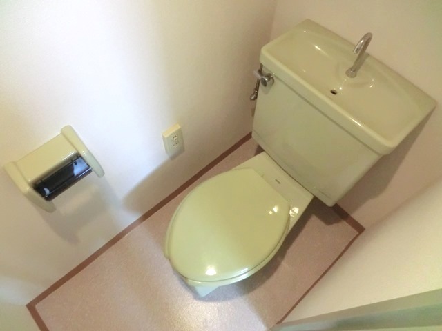 Toilet. It is another popular bus toilet