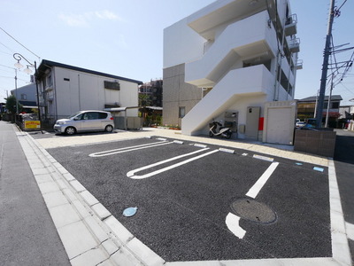 Parking lot. ※ Same type of image is a photo.