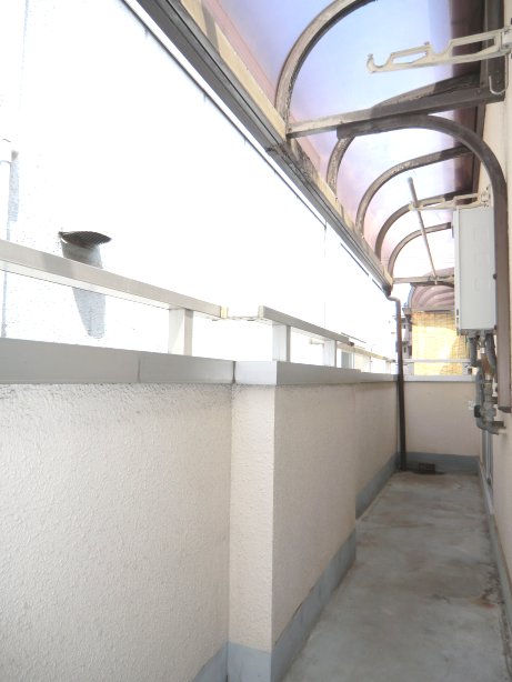 Balcony. Spacious balcony