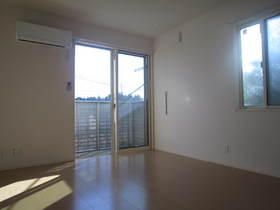 Living and room. Two-sided lighting living