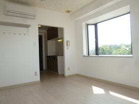 Living and room. It is bright because it is a corner room!